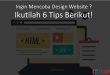 Ingin Mencoba Desain Website Ini Dia 6 Tips Untuk Desain Website