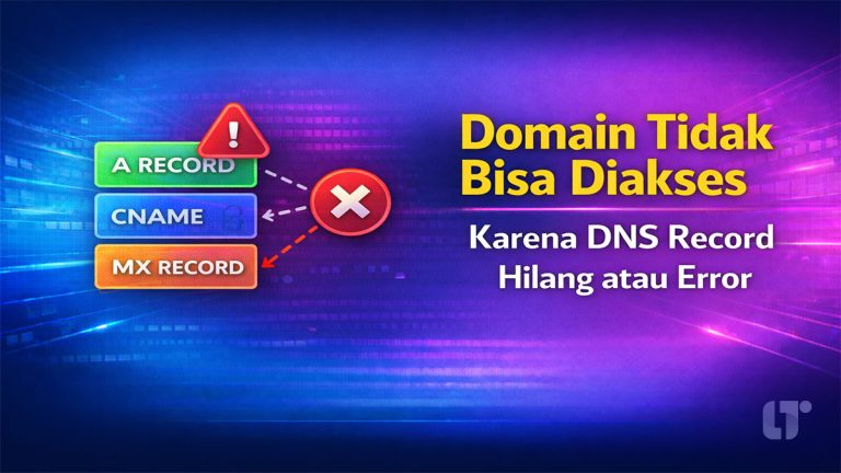 ilustrasi DNS record error