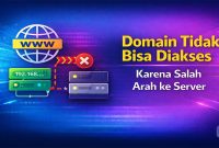 Domain Tidak Bisa Diakses Karena Salah Arah ke Server