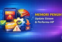 Pengaruh Memori Penuh terhadap Update Sistem dan Performa HP