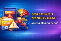 Kenapa HP Lemot Saat Sistem Kesulitan Menulis Data karena Memori Hampir Penuh