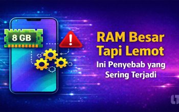 HP Android baru terasa lemot meski RAM besar