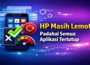 Tutup Semua Aplikasi Tapi HP Masih Lemot? Ini Penjelasan Logisnya